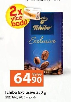 Mletá káva Tchibo Exclusive