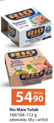 Tuňák Rio Mare