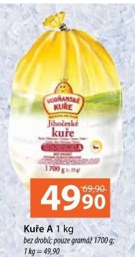 Kuře mražené Vodňanské kuře