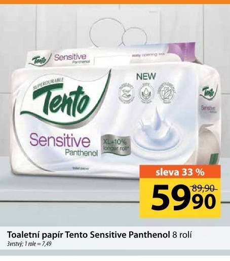 Toaletní papír 3vrstvý Tento