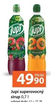 Sirup Superovocný Jupí