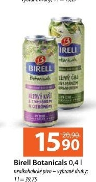 Nealkoholické pivo ochucené Birell