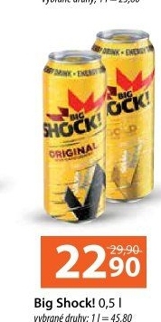 Energetický nápoj Big Shock