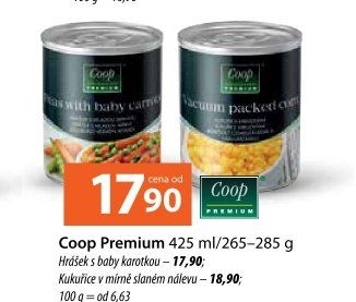 Hrášek s baby karotkou Coop Premium