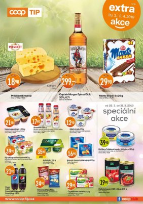 akční leták COOP 20.3.2019-2.4.2019