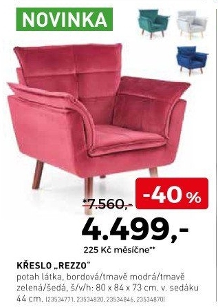 Křeslo Rezzo