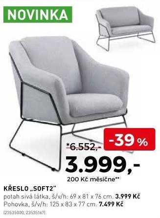 Křeslo Soft 2