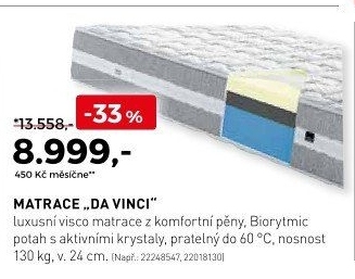 Matrace Da vinci