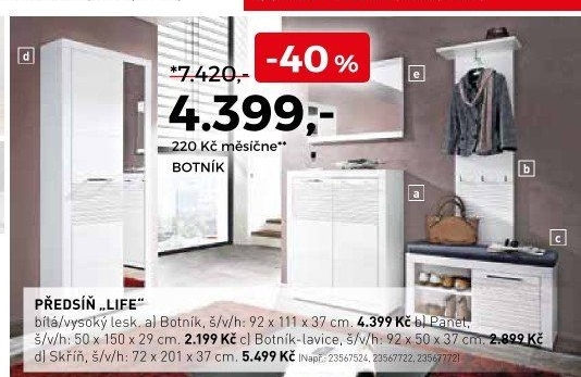 Předsíň Life