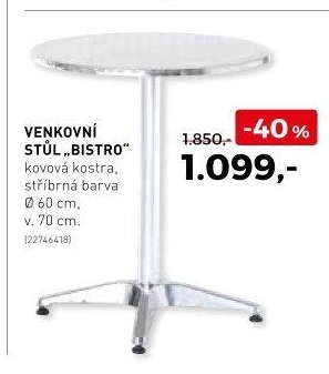 Venkovní stůl Bistro-22746418