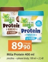 Zmrzlina proteinová v kelímku Míša