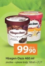 Zmrzlina v kelímku Häagen-Dazs