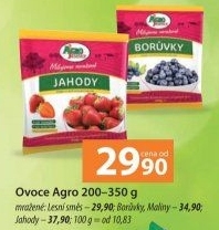 Směs lesní mražená Agro Jesenice