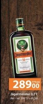 Bylinný likér Jägermeister