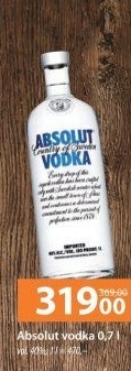 Vodka Absolut