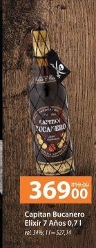 Rum Dominicano Elixir 7 Aňos Capitan Bucanero