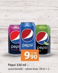Limonáda Pepsi