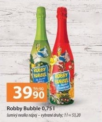 Sekt nealkoholický dětský Robby Bubble