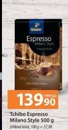 Zrnková káva Tchibo Espresso Milano style