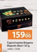 Kolekce čajů Majestic Biogena