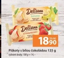 Čokopiškoty Delisana