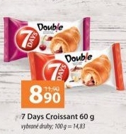 Croissant Double 7 days