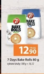 Krekry Bake rolls 7 Days