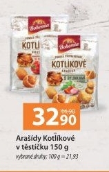 Arašídy v těstíčku Kotlíkové Bohemia Chips
