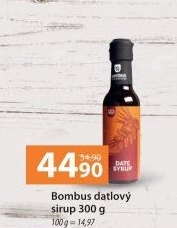 Datlový sirup Bombus