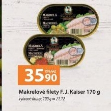 Makrela filety Franz Josef Kaiser