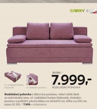 ROZKLÁDACÍ POHOVKA