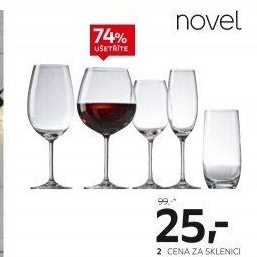 SKLENICE NA ČERVENÉ VÍNO