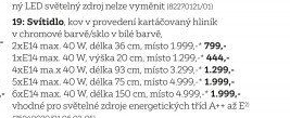 SVÍTIDLO BODOVÉ