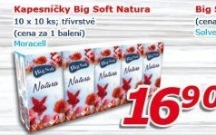 Papírové kapesníčky 3vrstvé Big Soft