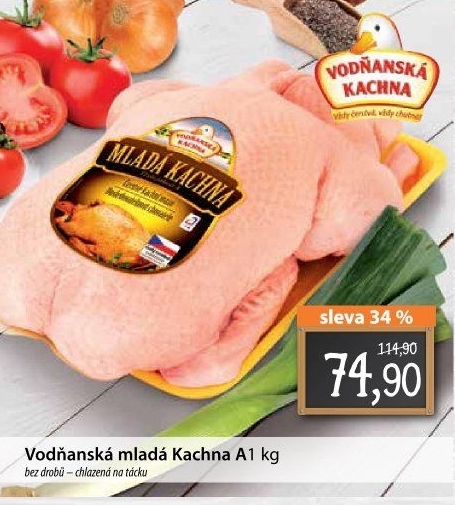 Kachna mladá Vodňanská kachna
