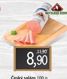 Salám český Kostelecké uzeniny