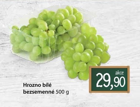 Hrozny bílé bezsemenné