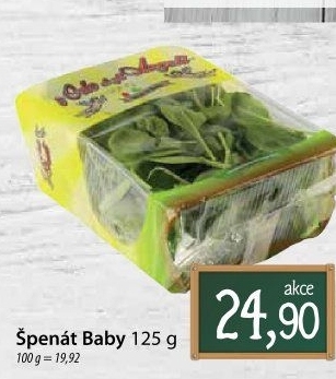 Špenát baby