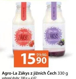 Nápoj zákys jihočeský ochucený Agro-La
