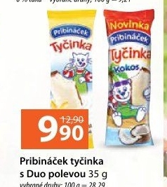 Dezert tyčinka Pribináček
