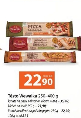Těsto kynuté na pizzu Wewalka