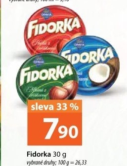 Oplatky Fidorka Opavia