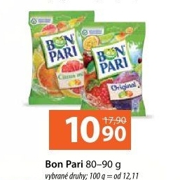 Bonbony Bon Pari Nestlé