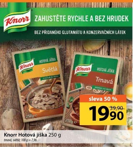 Jíška hotová Knorr