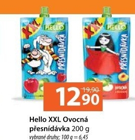 Ovocná kapsička Hello