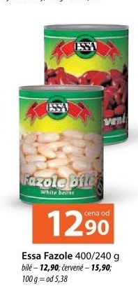 Fazole bílé Essa - konzerva
