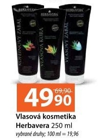 Kosmetika vlasová Herbavera