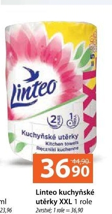 Utěrky kuchyňské 2vrstvé XXL Linteo