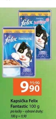 Kapsičky pro kočky Fantastic Felix Purina