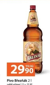 Pivo světlé výčepní 10° Březňák
